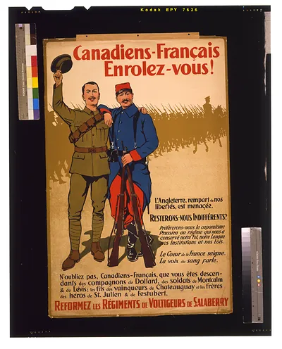 Canadiens-Franccedilais enrolez-vous! ... Reformez les reacutegiments de voltigeurs de Salaberry / A.H. Hider.