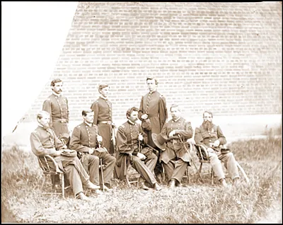 Washington D.C. Gen. John F. Hartranft and staff responsible for securing the consp