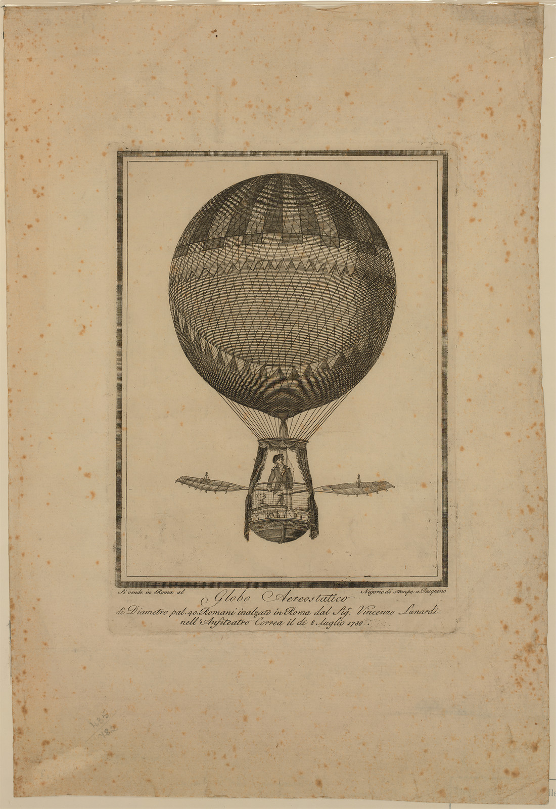 02451uGlobo aerostatico d — historic image