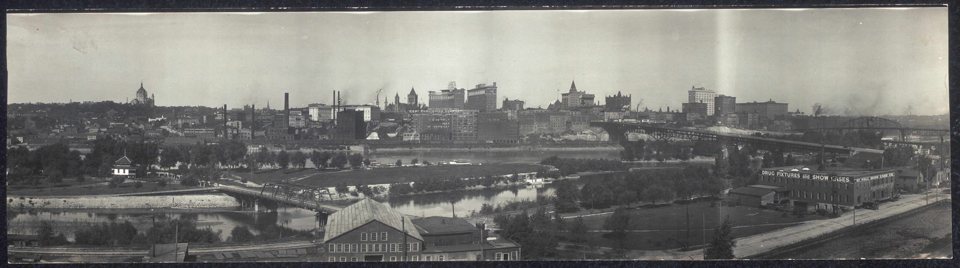 Sky line of St. Paul, Minnesota, 1915, 1915 — historic image