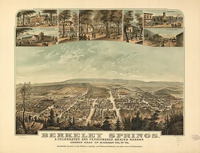 Berkeley Springs, West Virginia, 1889