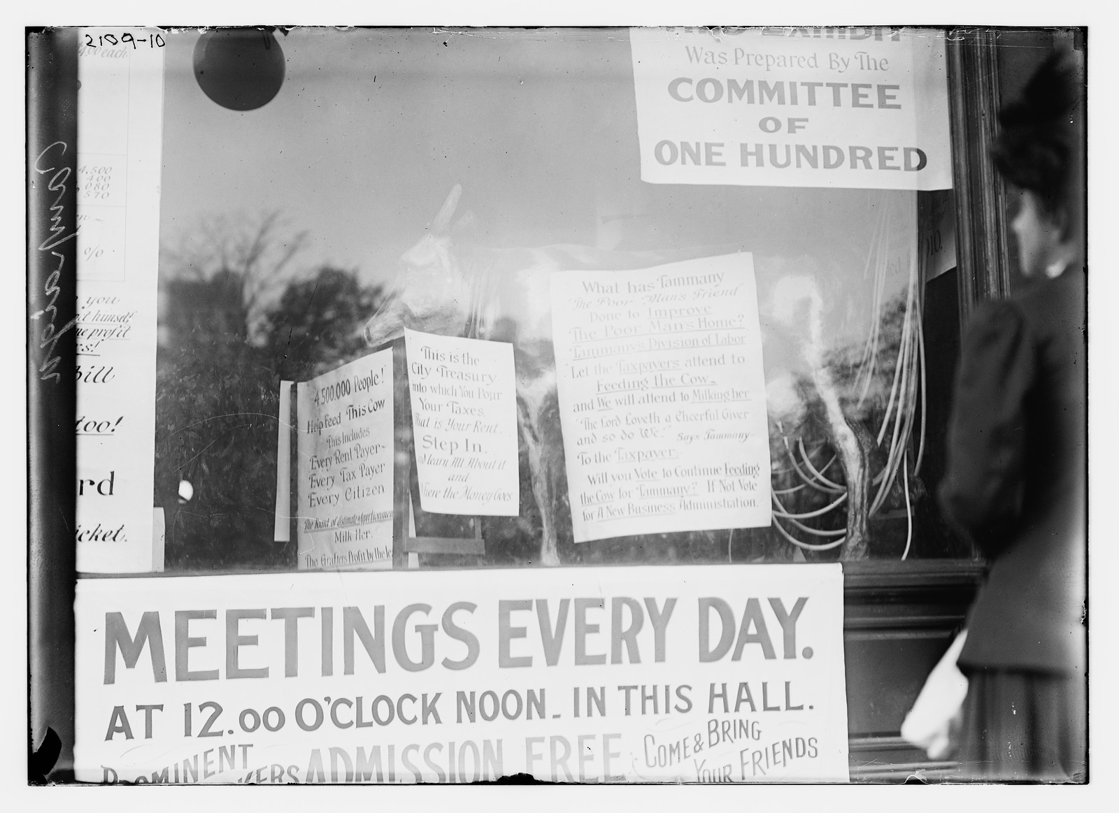 Signs, Tammany, n/a — historic photograph