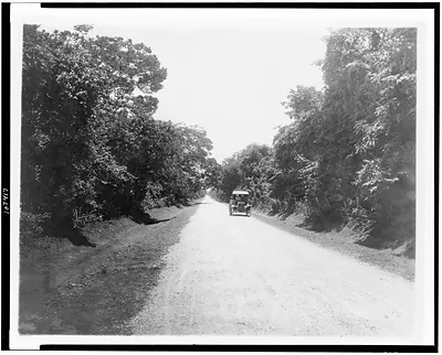Dominican Republic. View of a well maintained section on the carretera Sanchez, bwteen [sic] the Capital and San Cristobal, a town located to the west of the capital