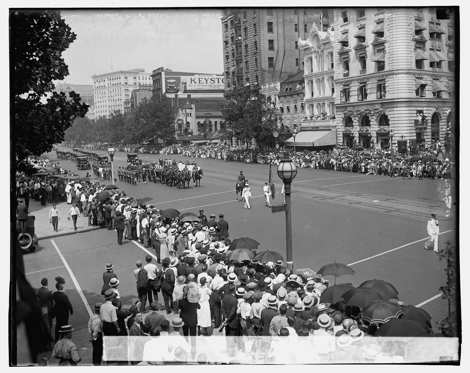 Harding funeral, [1923] — historic photograph