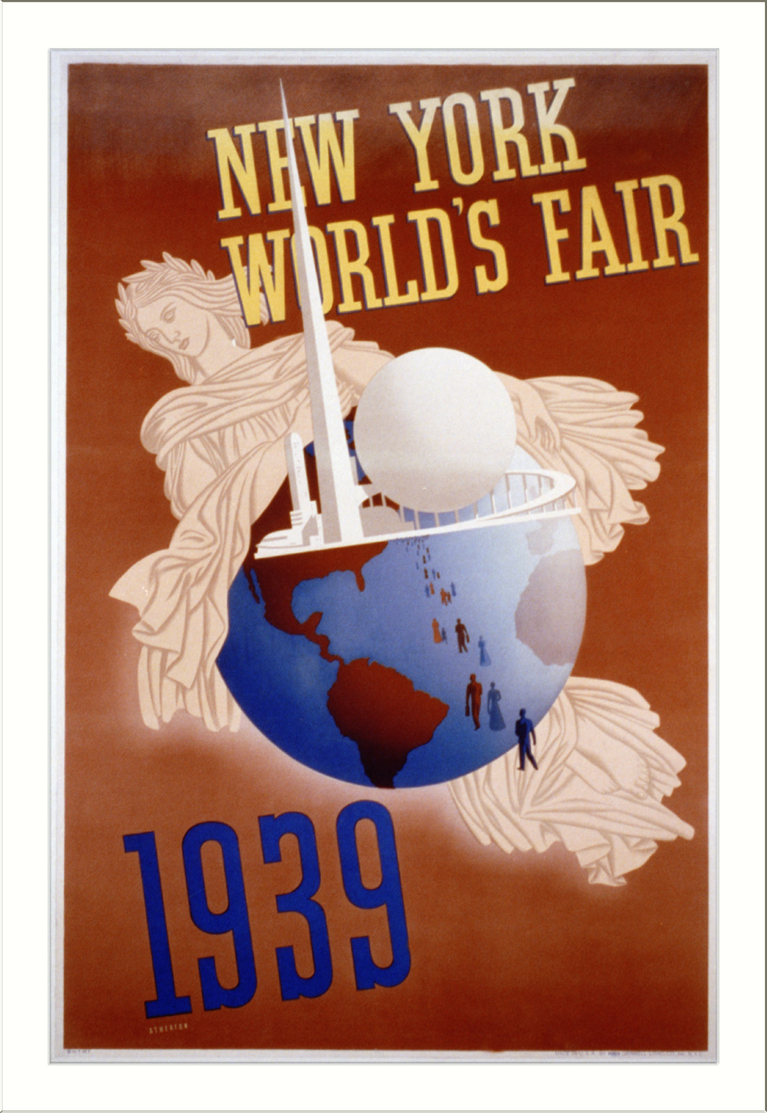 New York World's Fair 1939, 1939 — vintage poster