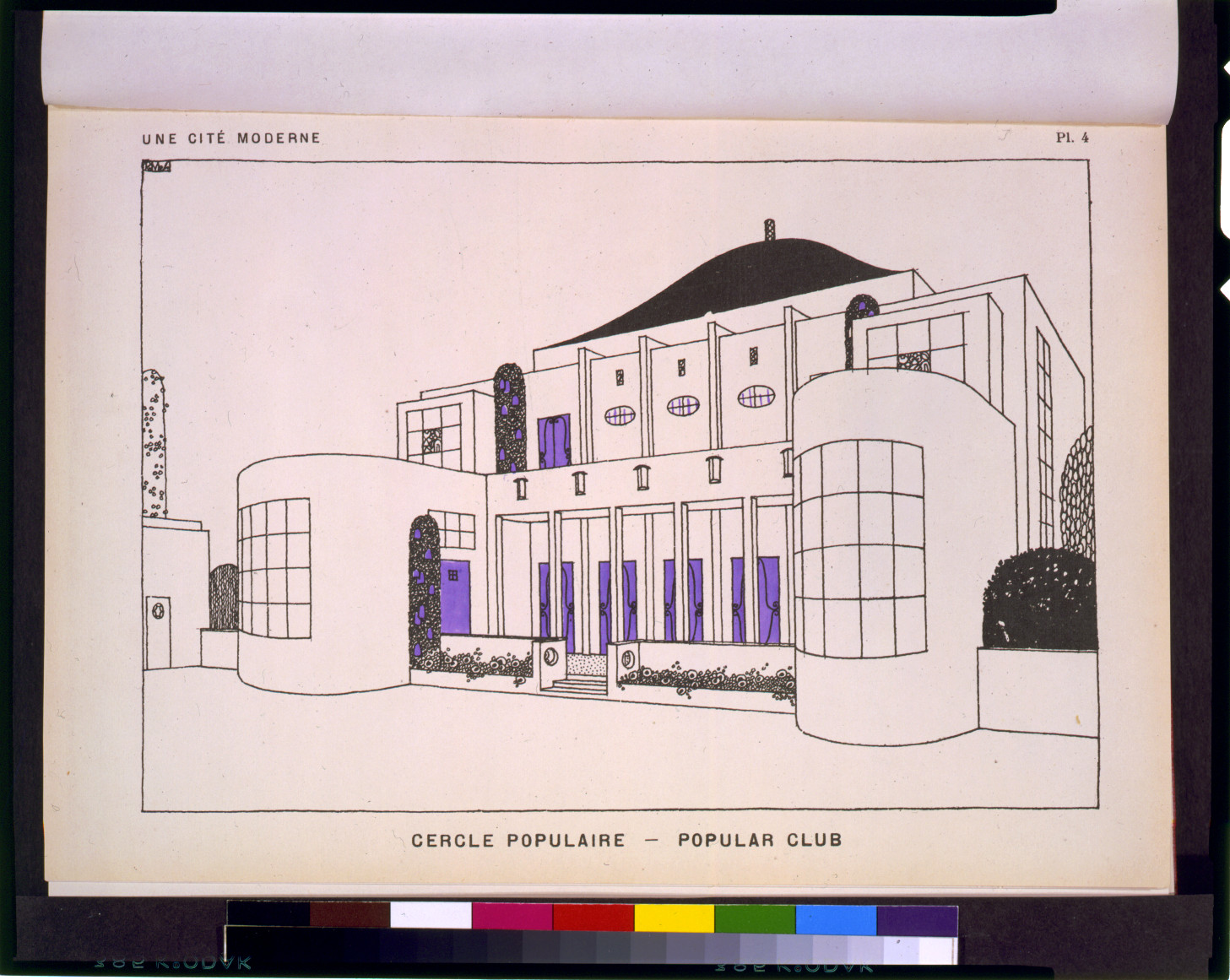 Cercle populaire - popular club / RMS., London : Benn Brothers Ltd., [1922] — antique lithograph