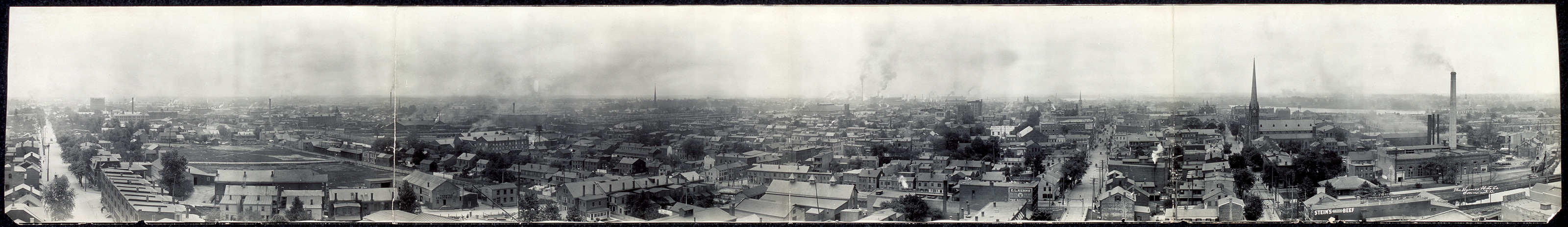Panoram of Trenton, New Jersey, 1909, 1909 — historic image