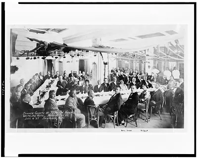 Dinner guests of Perry W. Howard, Whitelaw Hotel, Washington, D.C. / Scurlock, photo.