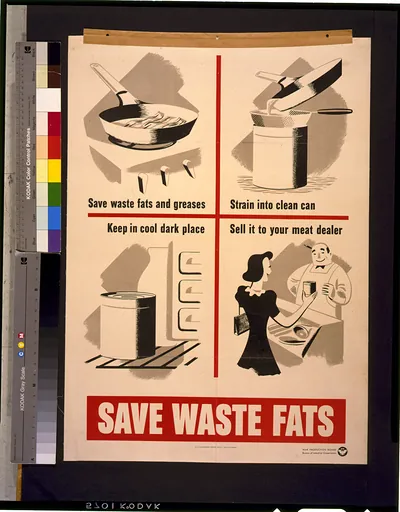 Save waste fats