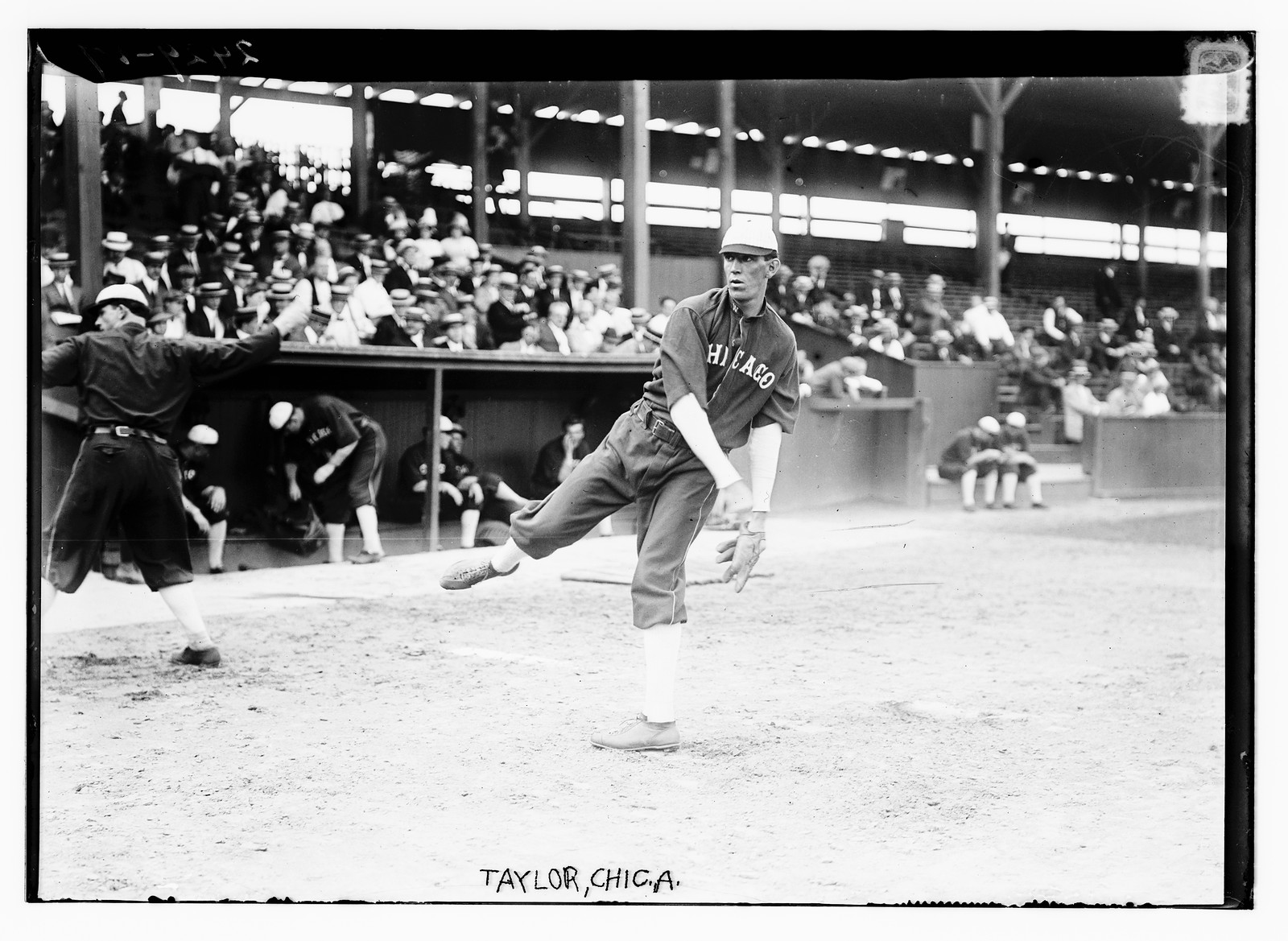 Phillip "Wiley" Taylor, Chicago AL (baseball), [1912] — historic photograph