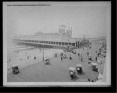 Steeplechase Pier and Boardwalk, Atlantic City, N.J.