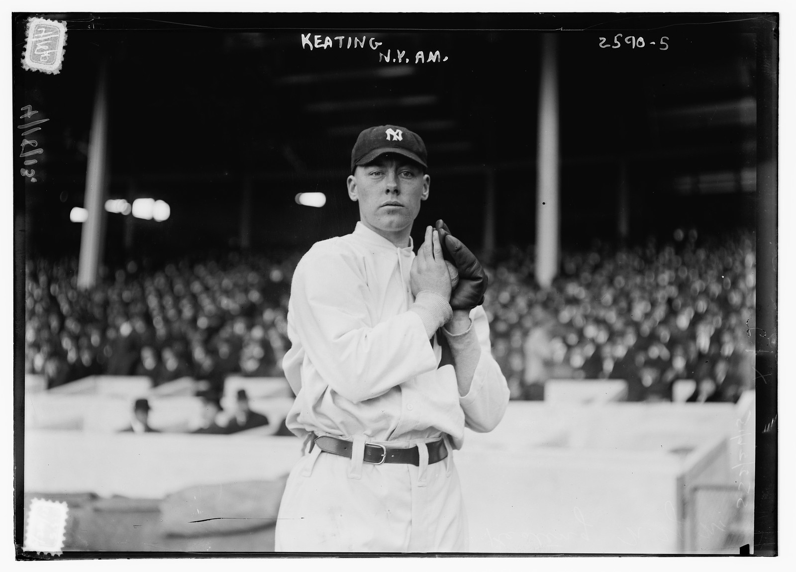 Ray Keating, New York AL (baseball), [1913] — historic photograph