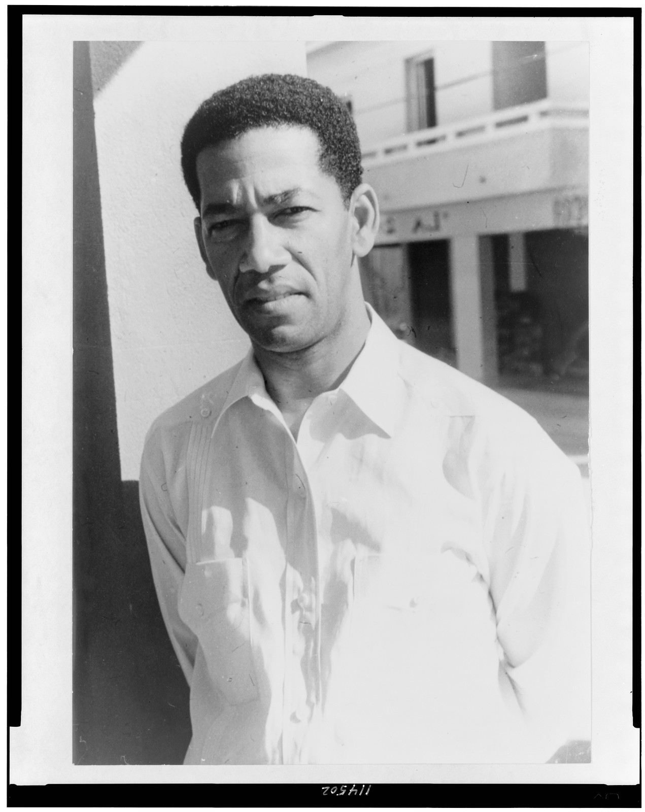 [Portrait of Ramon Blancos, Havana, Cuba], 1951 Mar. 11. — historic photograph