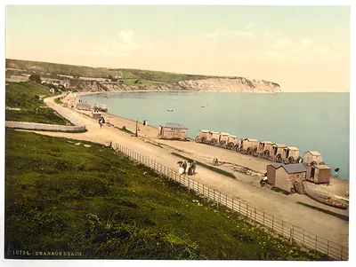 Beach Swanage England