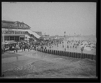 [Balmer's bathing beach, Coney Island, N.Y.]