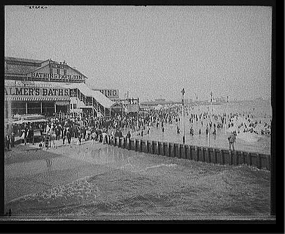 [Balmer's bathing beach, Coney Island, N.Y.], [between 1900 and 1910] — historic photograph