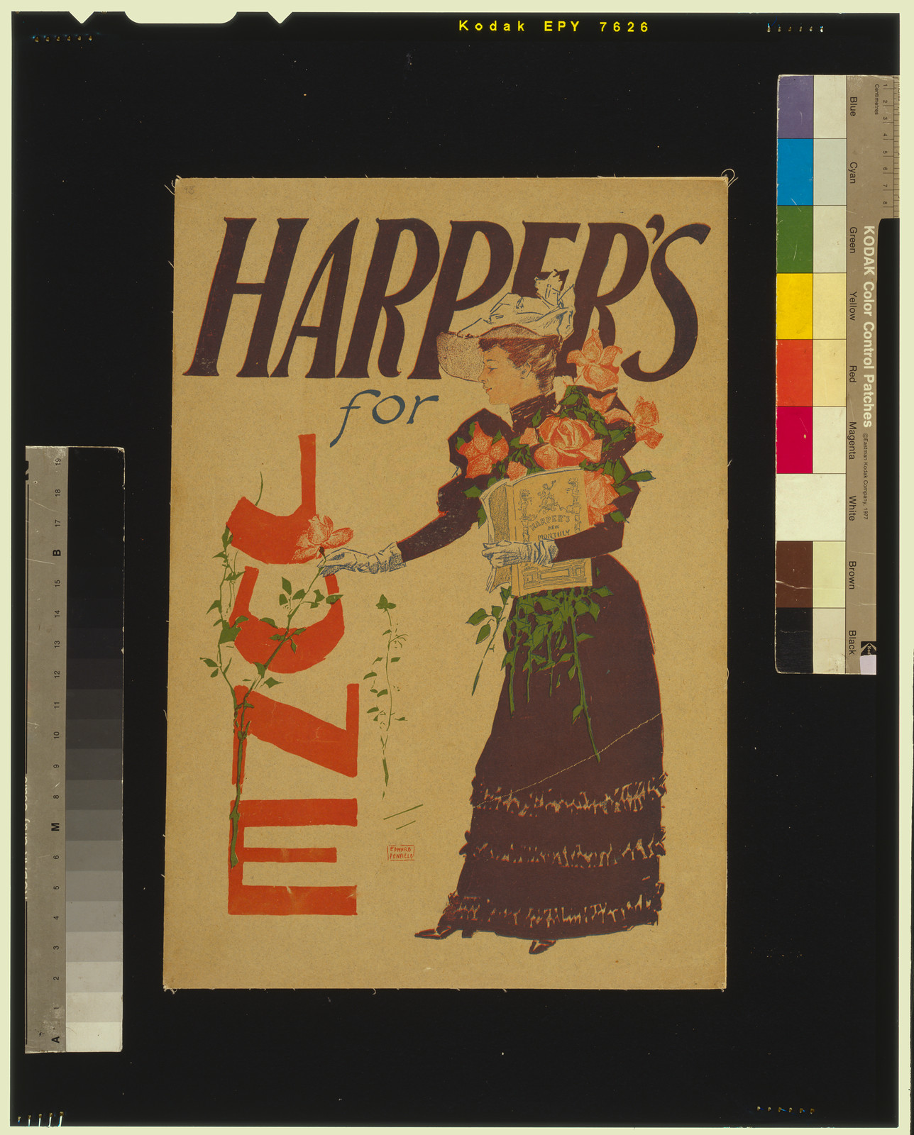 Harper's for June / Edward Penfield., [New York : Harper & Brothers, 1893] — vintage poster