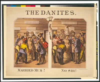 The Danites / W.J. Morgan & Co. lith., Cleveland, O.