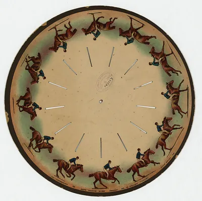 The zoopraxiscope--Horse galloping