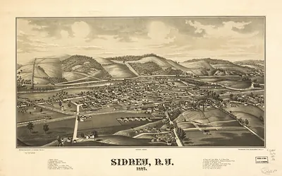 Sidney, New York, 1887