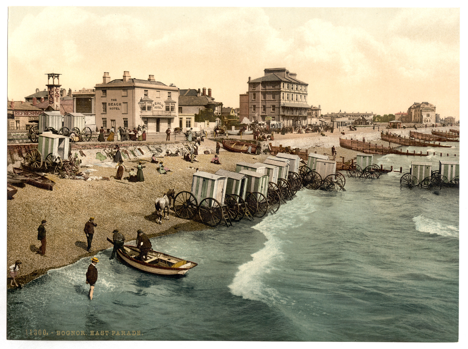 East parade Bognor England, [between ca. 1890 and ca. 1900]. — historic print