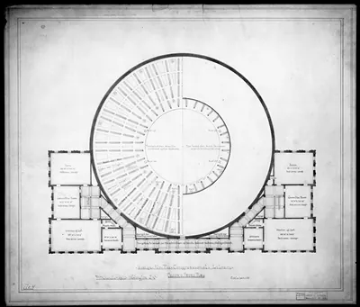 [Library of Congress, Washington, D.C. Second story plan]