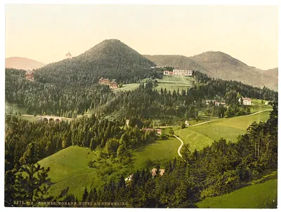 Semmering Railway Hotel at Semmering Styria Austro-Hungary