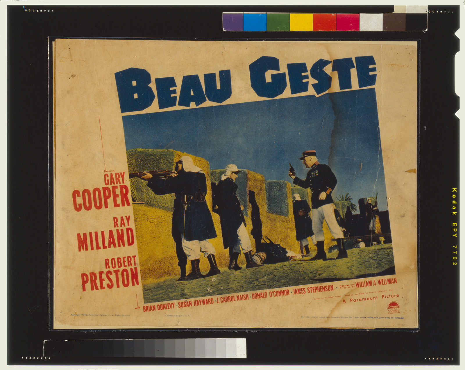 Beau Geste — vintage poster