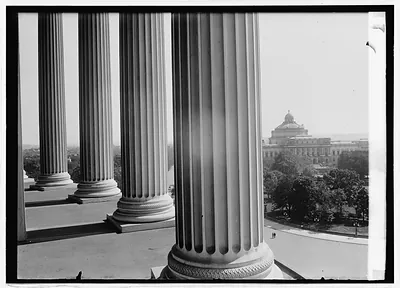 Cong. Library from Capitol, [Washington, D.C.]