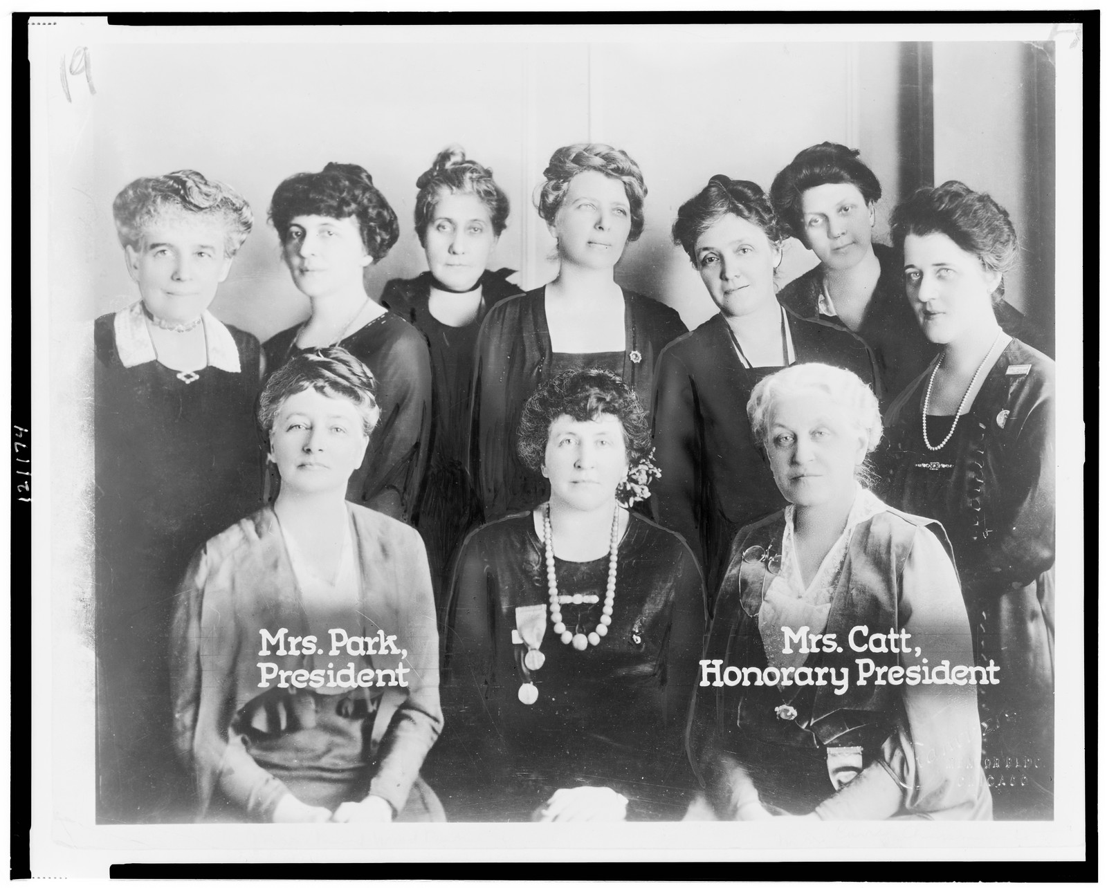 Board of Directors National League of Women Voters--Chicago Convention, February 1920, 1920 — historic photograph