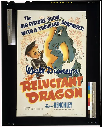Walt Disney's The reluctant dragon" with Robert Benchley"