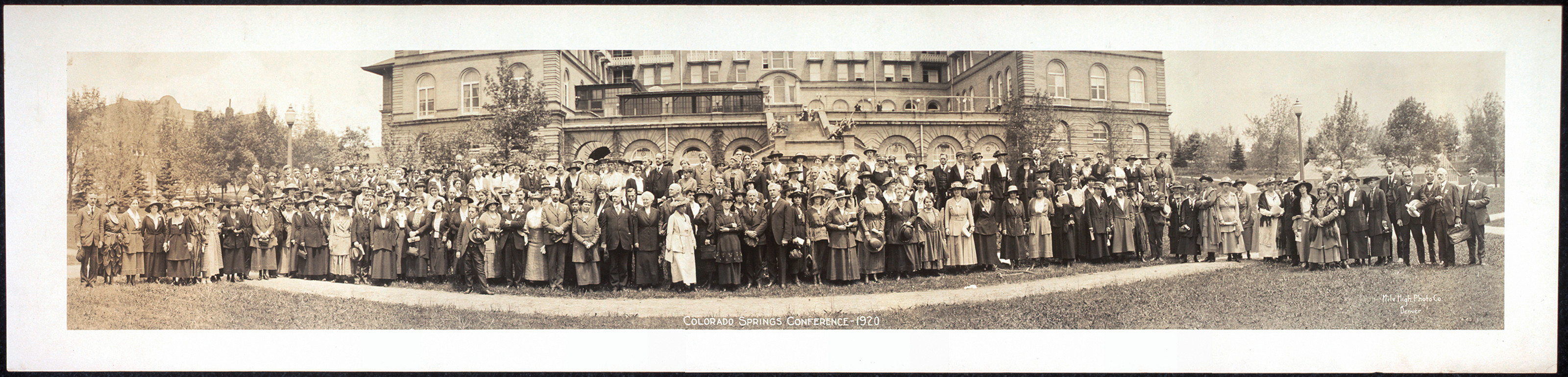 Colorado Springs Conference 1920, 1920 — historic image