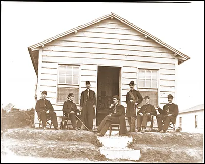 District of Columbia. Officers of Companies A and B 3d Massachusetts Heavy Artiller