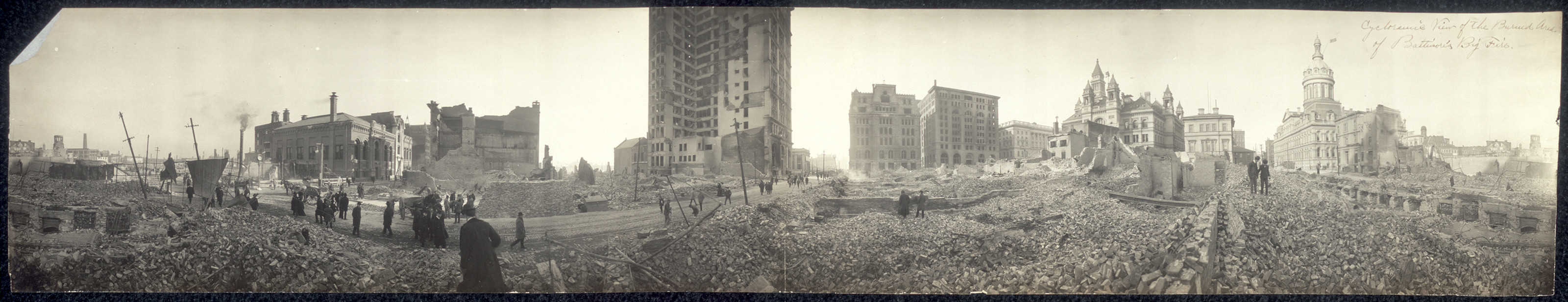 Baltimore Fire, Maryland, 1904, 1904 — historic image