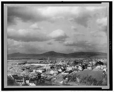 [Aerial view of Luray, Virginia]