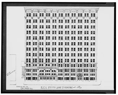 [RKO State Lake Theatre, State St. and Lake St., Chicago, Illinois] / AFD 1932.