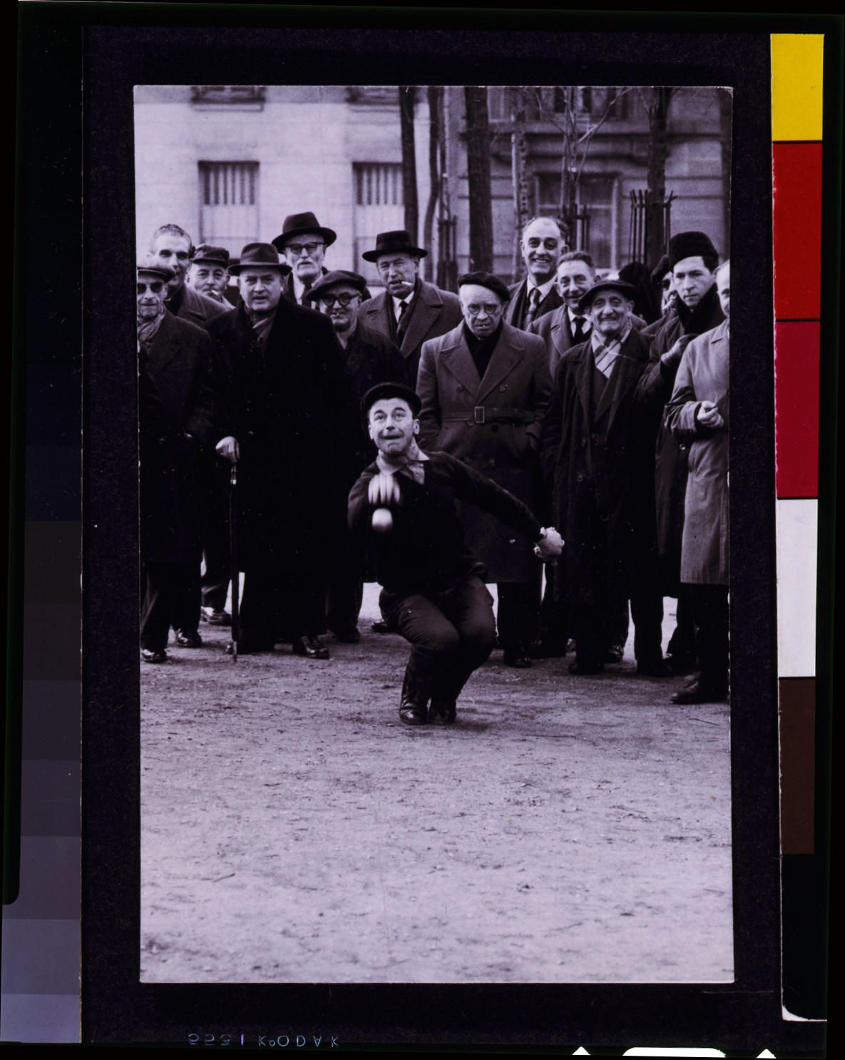 [Boccie players], [between 1933 and 1967] — historic photograph