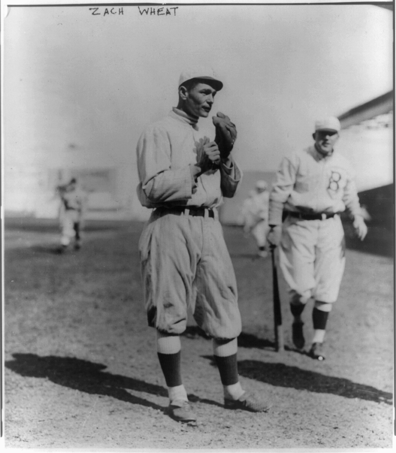 [Zach Wheat, Brooklyn NL (baseball)], c1914 April 6. — historic photograph
