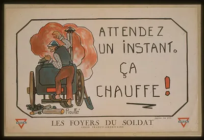 Attendez un instant. ccedila chauffe! Les Foyers du soldat