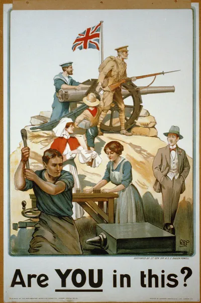 Are you in this? / RBP ; Printed by Johnson, Riddle & Co., Ltd., London, S.E.