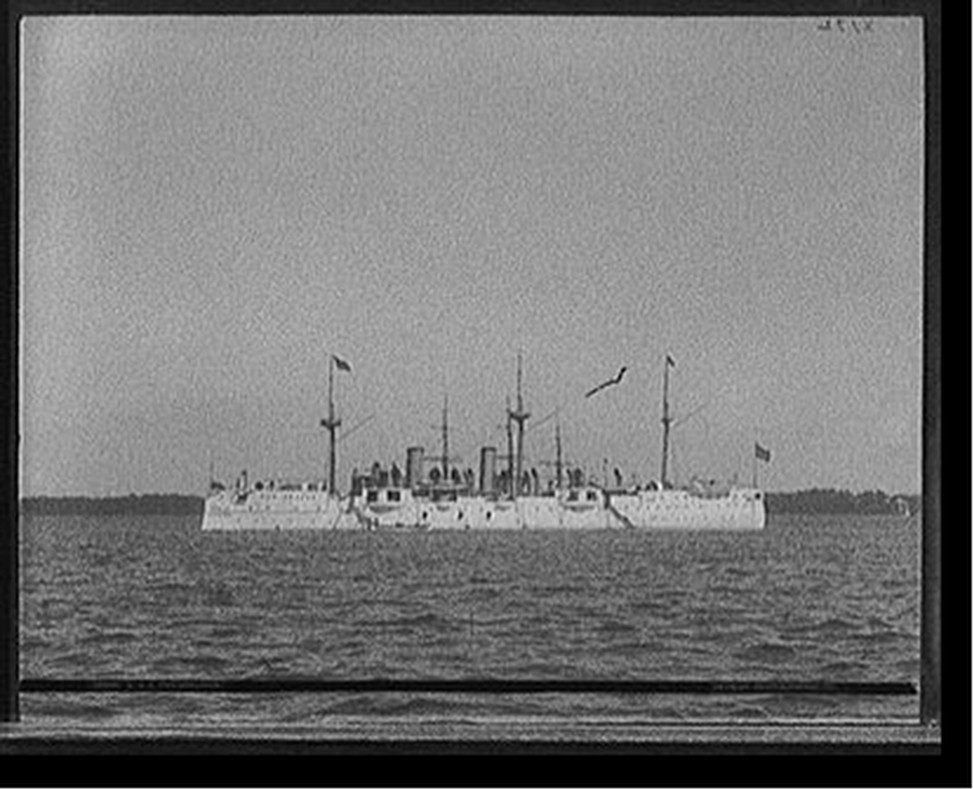 U.S.S. Philadelphia, [between 1890 and 1901] — historic photograph