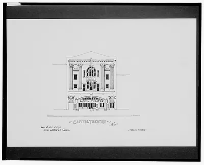 [Capitol Theatre, Bank St. near State St., New London, Connecticut] / AFD 1931.