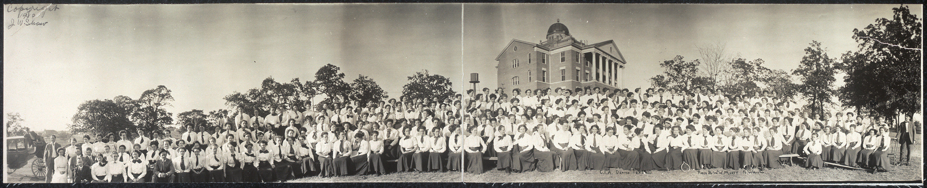 C.I.A., Denton, Texas, 1910, 1910 — historic image