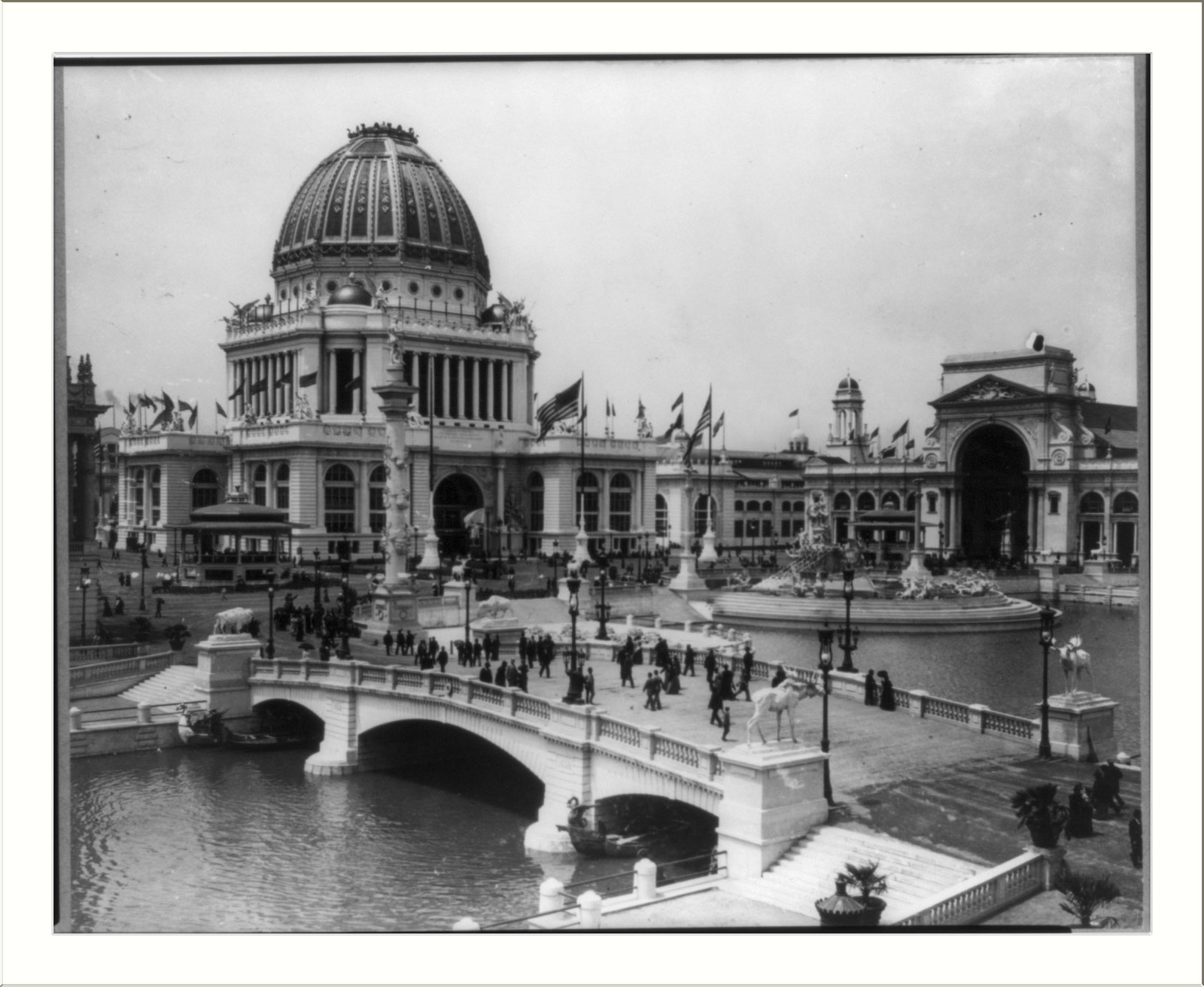 [Ill. - Chicago - Columbian Exposition, 1893 - Admin. & Electricity buildings] — historic photograph