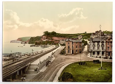 From Royal Hotel Dawlish England
