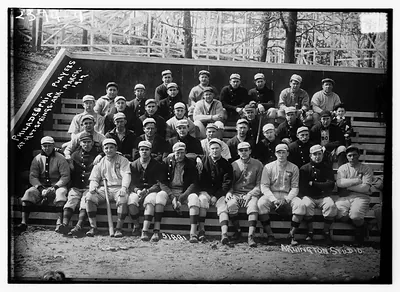 Phila N. players at Hot Springs, Ark. March 1912 (baseball)
