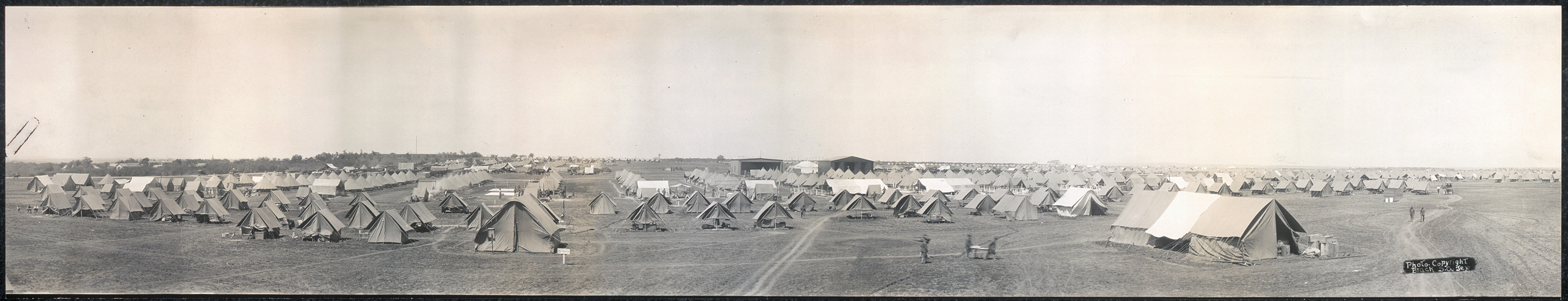Manoevre Camp at Ft. Sam Houston, Texas, 1911, 1911 — historic image