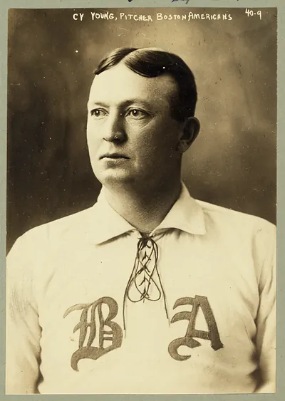 [Denton True] Cy Young, pitcher, Boston Americans