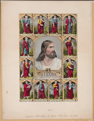 Jesus and the Twelve Apostles, El Señor y sus Discípulos