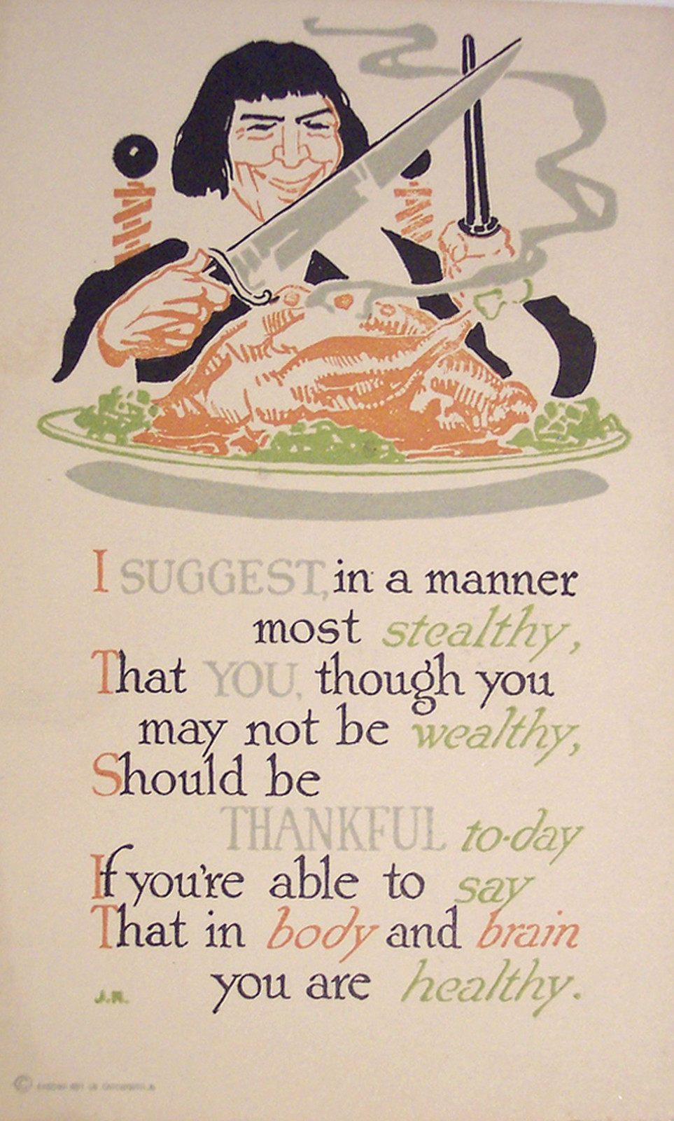 Thanksgiving — historic image